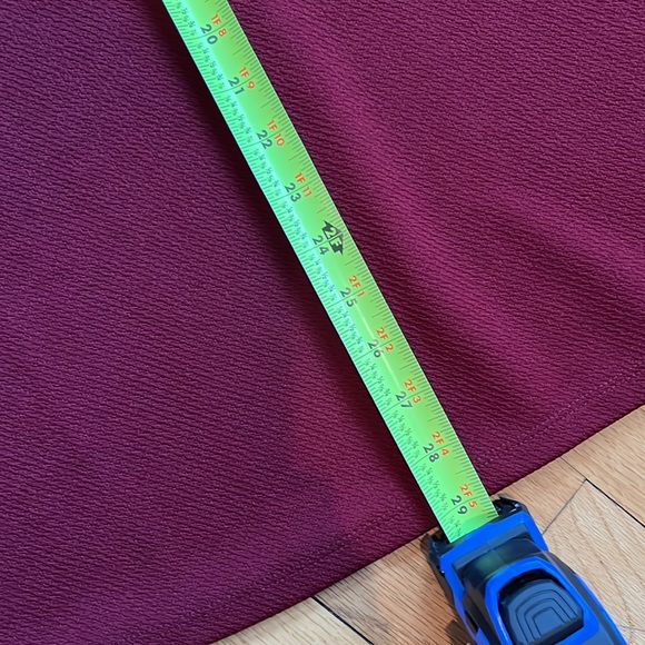 Anthropologie burgundy dress - Picture 5 of 7